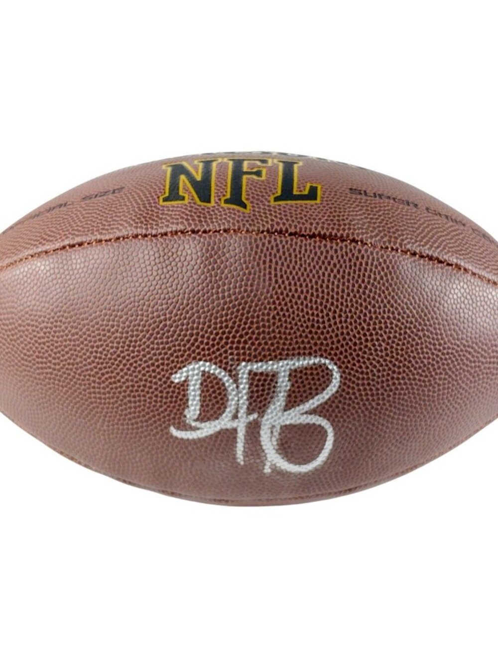 Dave Portnoy Signed Wilson NFL Football Barstool Sports El Pres Proof COA